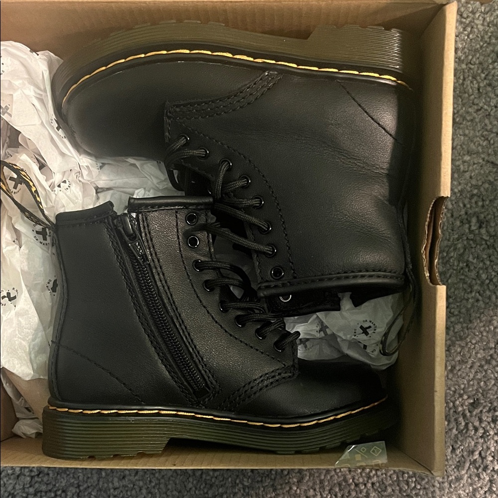 Dr. Martens Tan Shoe Box